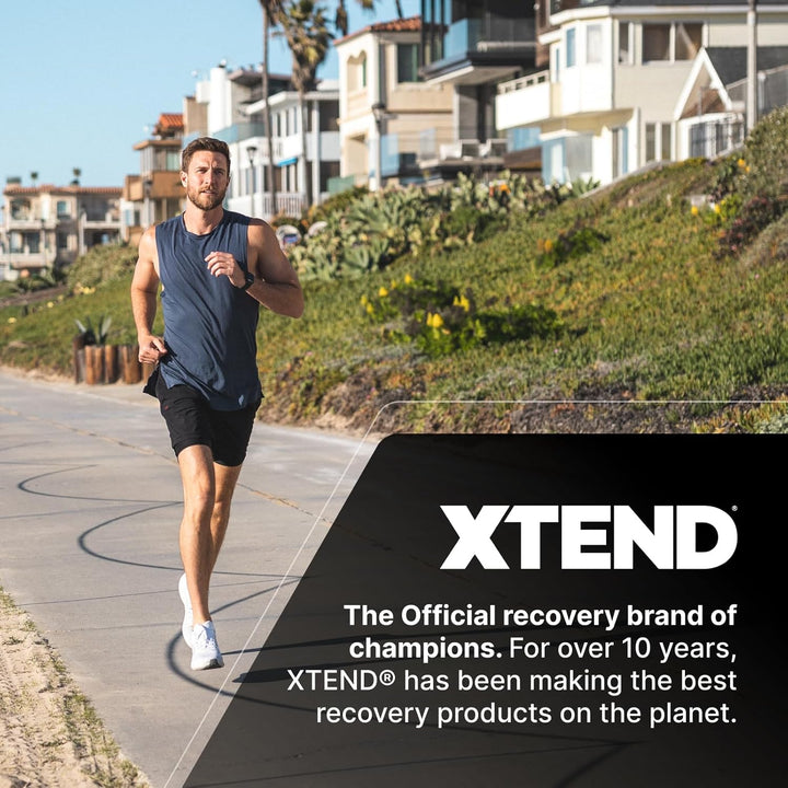XTEND EAA Amino Acids Powder|Apple and Raspberry|40 Servings for Hydration and Fitness Performance|9 Essential Amino Acids + Added Electrolytes Recovery Powder to Hydrate, Repair, Recover