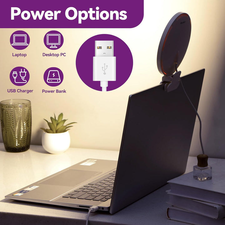 SAD Lamp, Our SAD Light Therapy Lamp Has 10K / 10,000 Lux Daylight, 3 Colour Temps, 10 Daylight Lamp Brightness Levels, UV, Flicker Free and Sun Light Optimised for Good Melanopic Efficiency