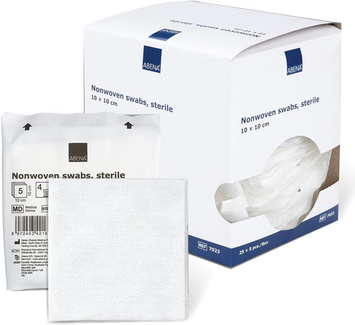 Gauze Pads, 100 Pack, 10X10Cm Wound Dressings, Non-Sterile, Soft Absorbent Gauze for Wound Dressing, Non-Adhesive Dressings for Wounds