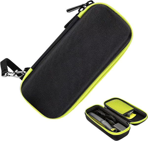 For Philips One Blad Case, Hard Travel Case for Philips, Shaver Carrying Case, Waterproof Razor Storage Case for Philips Norelco One Blad 360/Pro, Hatteker, Wahl, Braun Series 3/5/7/9