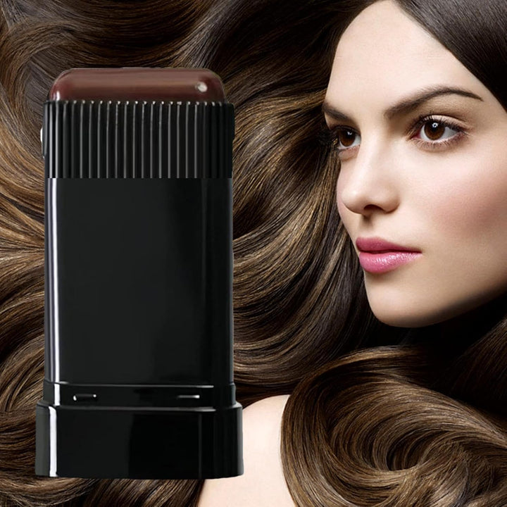 Hair Colour Stick Temporary Hair Stint Pen, Natural Looking Root Convention | Sweatproof Washable Concealer Stick, Quick Dye Cover for Bald Spots, Hairline, Women Beauty