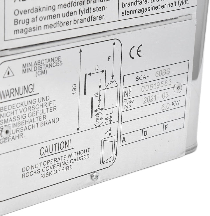 6KW 220V Electric Sauna Heater Stainless Steel Sauna Heating Stove with Internal Controller, Wet and Dry Bath Sauna Box Sauna Room Equipment for Home Hotel Spa Shower Steam Room