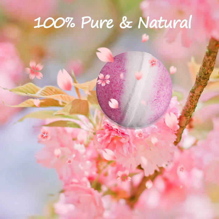 Bath Bombs, 12 Organic & Natural Handcrafted Bubble Bath Gift Set