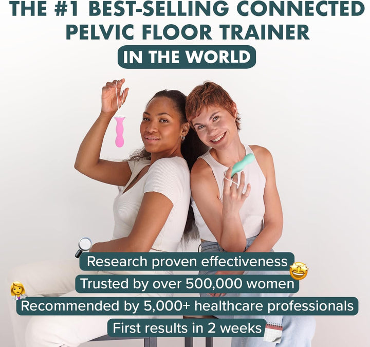 - Pelvic Floor Trainer with App | Kegel Exerciser | Strengthen Your Pelvic Floor, Get Better Bladder Control Faster Postnatal Recovery (Green)