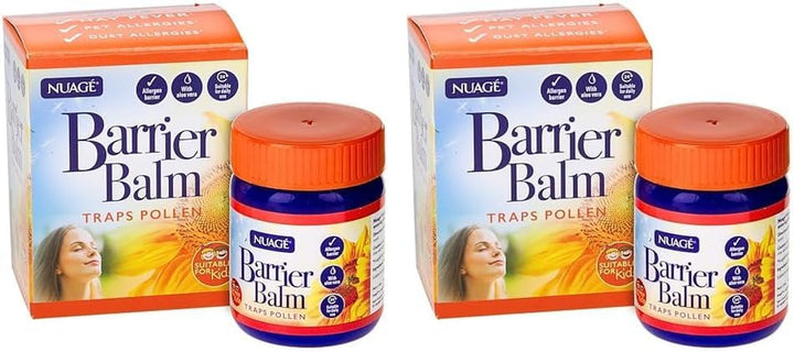 Hayfever & Allergen Barrier Balm – Traps Pollen, Allergens & Dust | Infused with Aloe Vera – Suitable for Daily Use (50G)