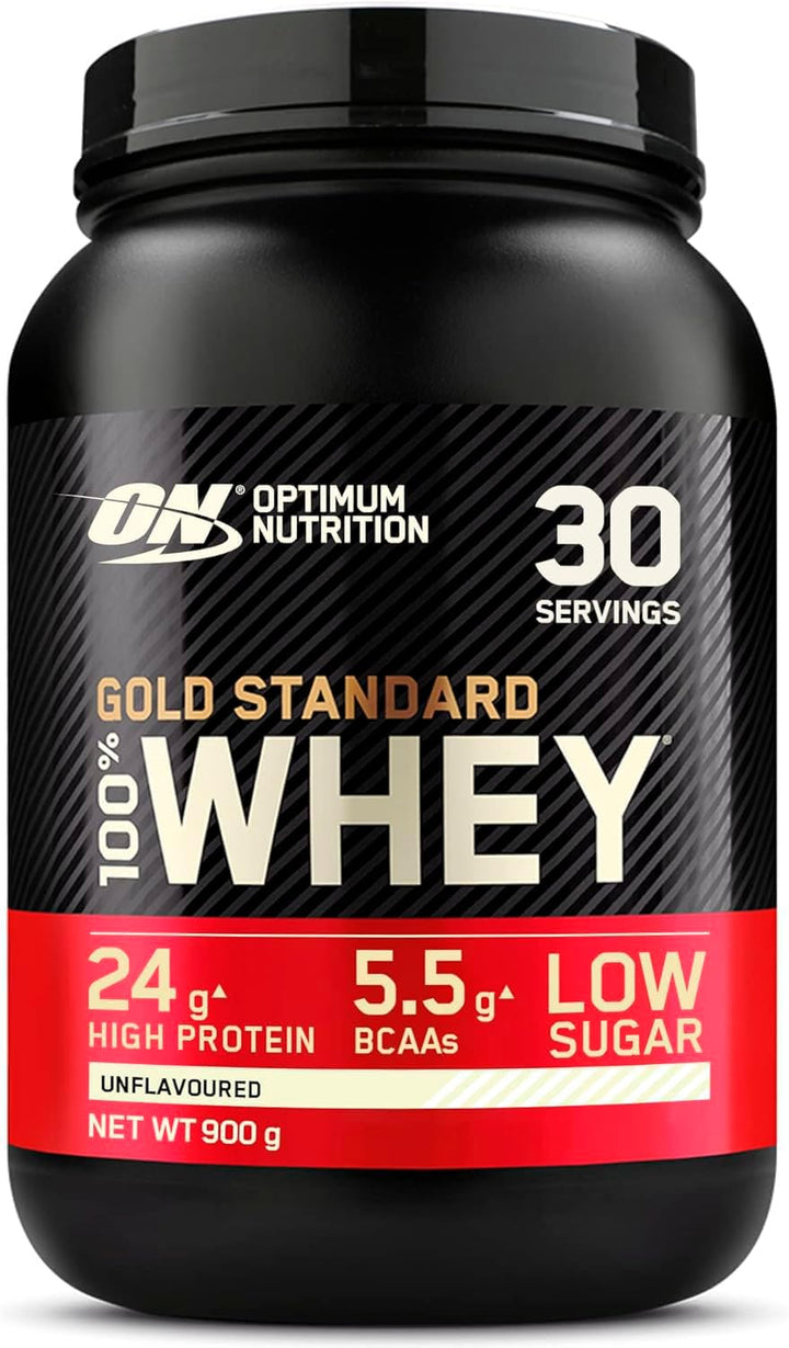 Gold Standard Whey Protein Powder Muscle Building Supplements with Glutamine and Amino Acids, French Vanilla Creme, 30 Servings, 900 G, Packaging May Vary, 891 - 908 G