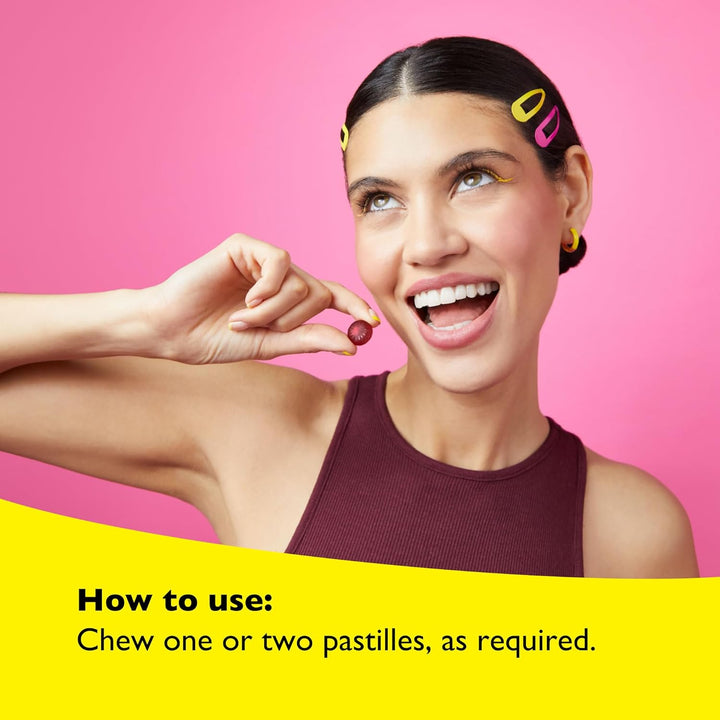 Remedy Pastilles | Blackcurrant Flavoured | Daily Support for Stressful Moments | Bach Original Flower Essences | Chewable Pastilles | 50G Travel Tin