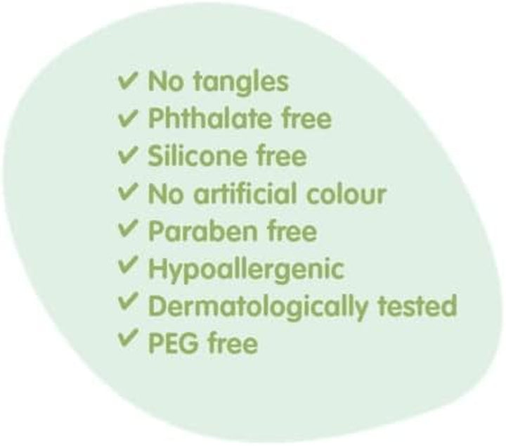 Gruffalo Hair Detangling Spray with Prickly Pear Extract and Tea Tree Oil 150Ml - Silicone-Free Hair Detangler for Knots & Tangles - Detangles & Smooths