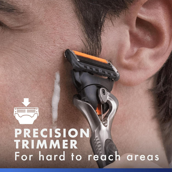 Proglide Razor for Men, 1  Razor, 9 Razor Blade Refills, Designed for a Close Shave, with Lubrastrip