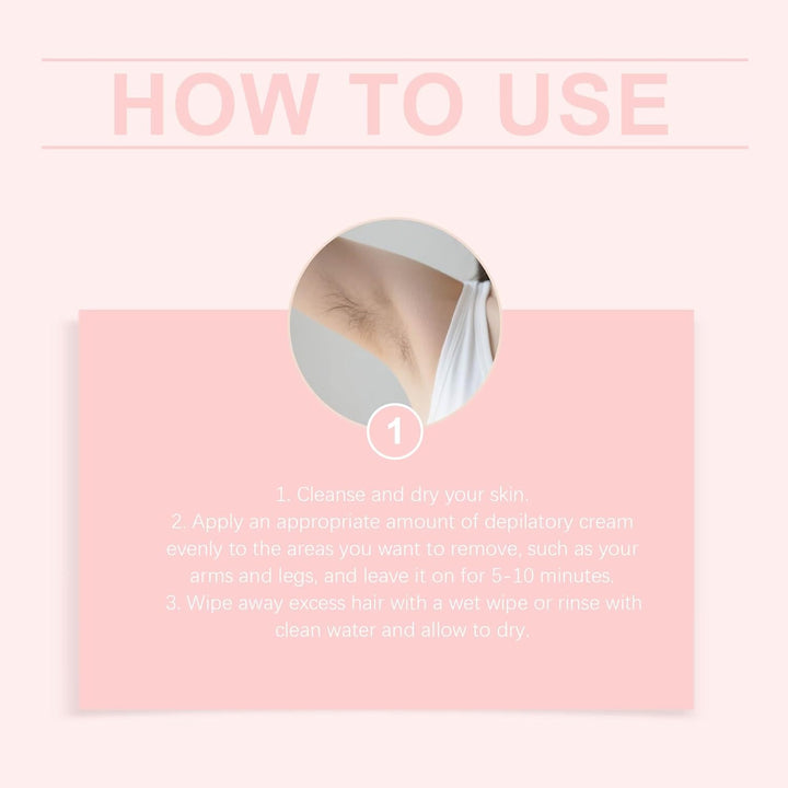 No Shave Hair Removal Cream, Fast and Gentle Hair Removal Cream, Safe for Sensitive Skin, Moisturizes and Nurtures Skin, Suitable for Legs, Arms, and Bikini Area, for Women & Men 150G (150G, 1)