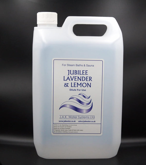Spa Fragrance, Sauna and Steam Room Milk, Essential Oils 5 Litres (Lavender and Lemon)