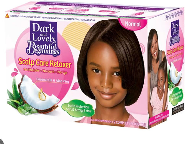 DARK and LOVE BEAUTIFUL BEGINNINGS SCALP CARE RELAXER NORMAL