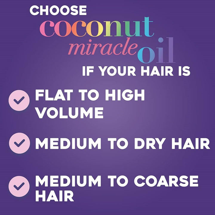 Coconut Miracle Oil Extra Strength Penetrating Hair Oil for Dry, Damaged, and Frizzy Hair, Intense Hydration, Frizz Control, and Shine with Coconut Oil, Tiare, and Vanilla Bean Extracts, 100 Ml