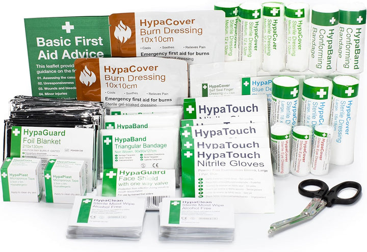 Safety First Aid First Aid Kit Refill Pack British Standard 8599 Compliant, Medium 25-100 Persons