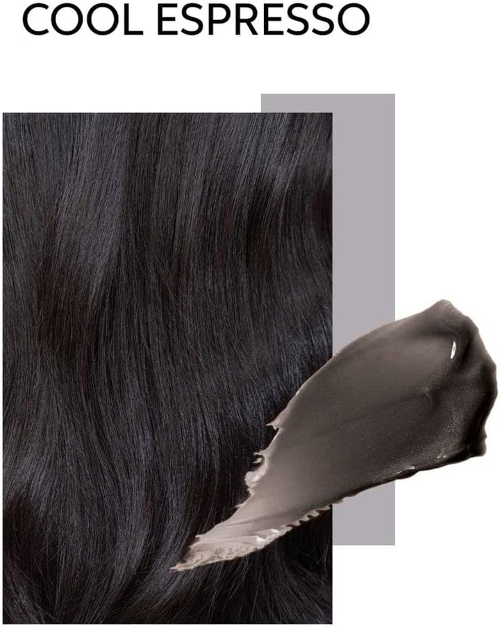 Color Fresh Mask Cool Espresso - Hair Treatment to Revitalise and Change Hair Colour - Nourishing Tint with Avocado Oil - for Dark and Black Hair - 150 Ml