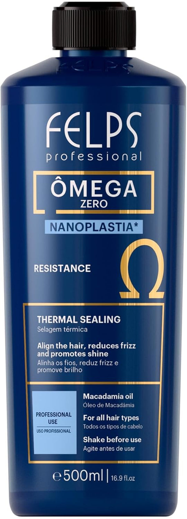 Professional OMEGA Zero Brazilian Straightening Single 500 G