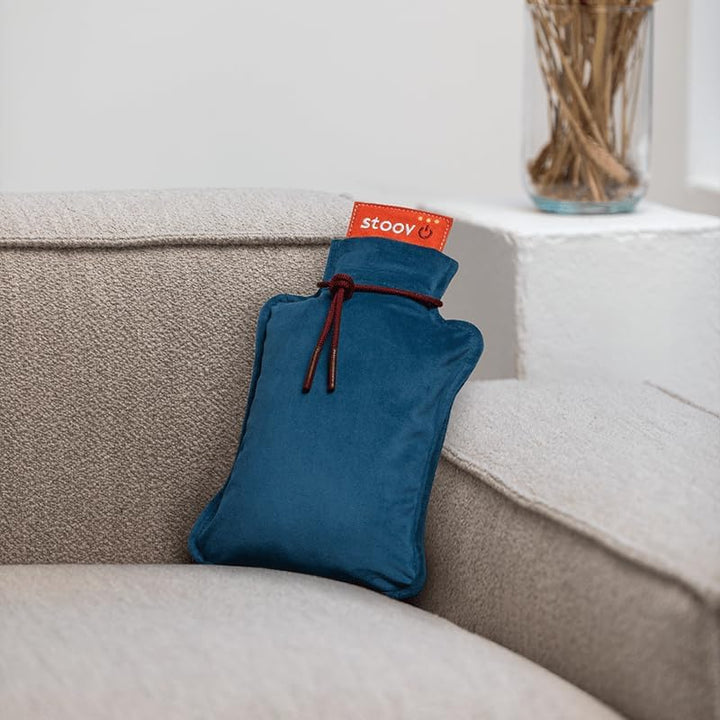 Homey - Heated Cushion - Infrared Heating Technology - Cordless Ease of Use - 2 to 4 Hours of Warmth of Warmth - 20 X 25 Cm - Velvet