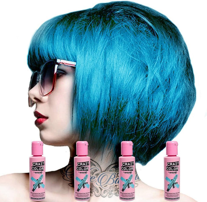 2X  Semi-Permanent Hair Dye 2X 100Ml (Fire Red)