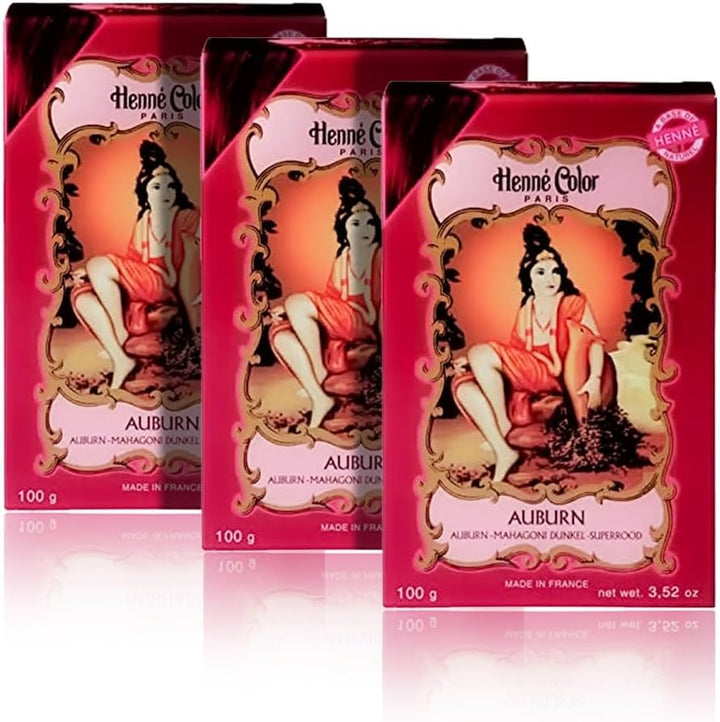 Henna Powder 100G (Pack of 3) (Auburn)