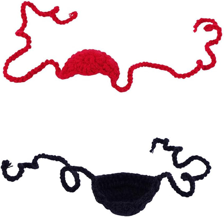 Knitted Nose Cover Soft Warmer Portable Reusable Adults Kids Skiing Safety Nasal Protector Winter Sports Gifts , Red