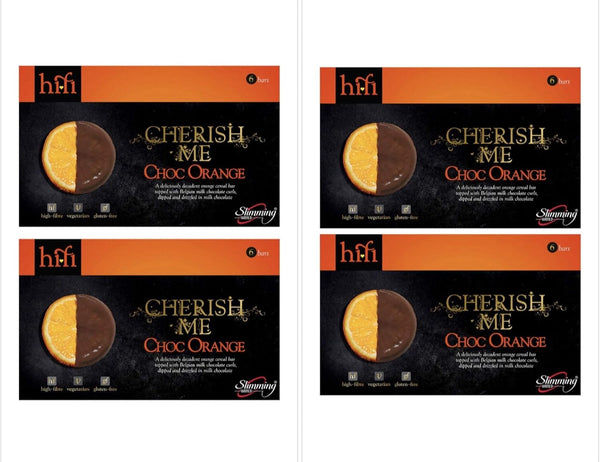 World Chocolate Orange Hifi Bars (4 Boxes - 24 Bars)