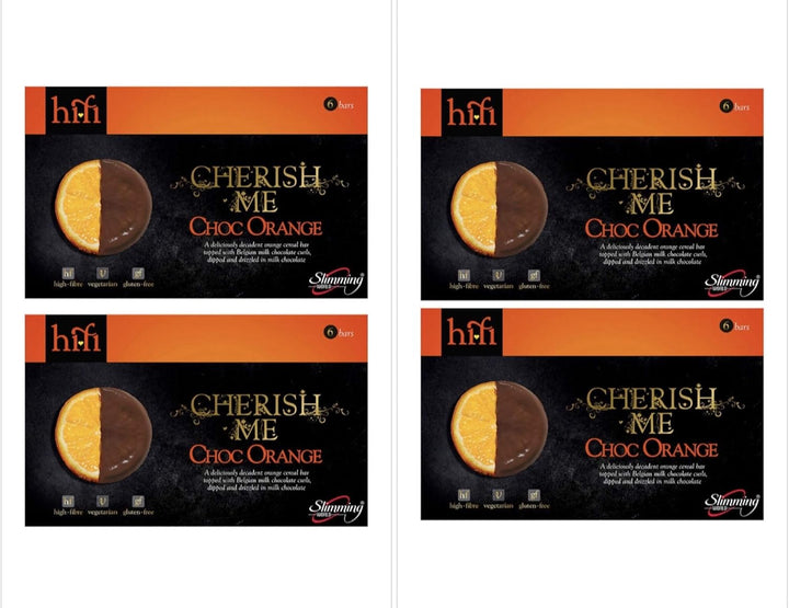 World Chocolate Orange Hifi Bars (4 Boxes - 24 Bars)