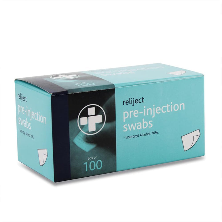 742 Isopropyl Pre-Injection Wipe (Pack of 100)