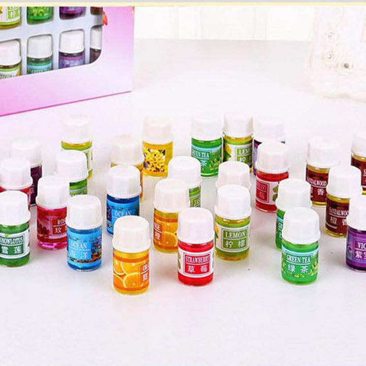 Diffuser Oils – 12 Pieces Fragrance Oil for Humidifiers – Natural Scents Soluble 2Ml Atmosphere for Car Interior Room