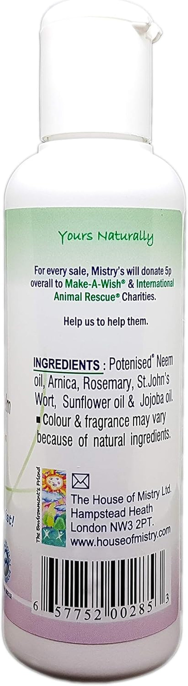 Mistry'S Sportee Pain Relief Balm, 100Ml - Healing & Soothing, Gentle for Headaches, Muscular Aches, Sprains, Swelling, Bumps & Bruises - Additive Free, Vegan