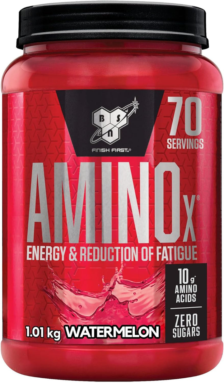 Nutrition Amino X Supplement with Vitamin D, Vitamin B6 and Amino Acids, Fruit Punch Flavour, 70 Servings, 1 Kg