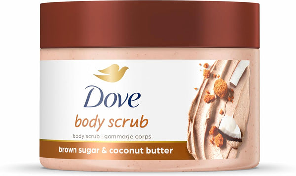 Scrub Brown Sugar & Coconut Butter for Silky Smooth Skin Body Scrub Exfoliates & Restores Skin'S Natural Nutrients 298Ml