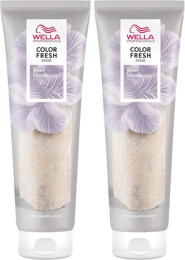 Wella Professional Color Fresh Mask | Temporary Color Refresh Treatment |Semi-Permanent Hair Dye | Wash Out Colour |150Ml | Pearl Blonde