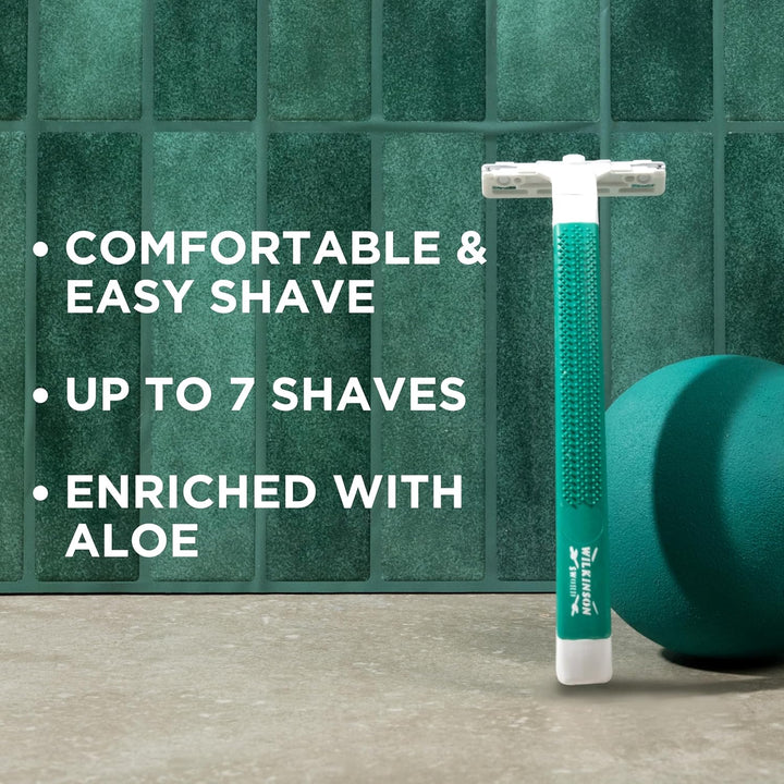 - Extra 2 Disposible Razors for Men | Sensitive Comfort | 20 Count (Pack of 1)