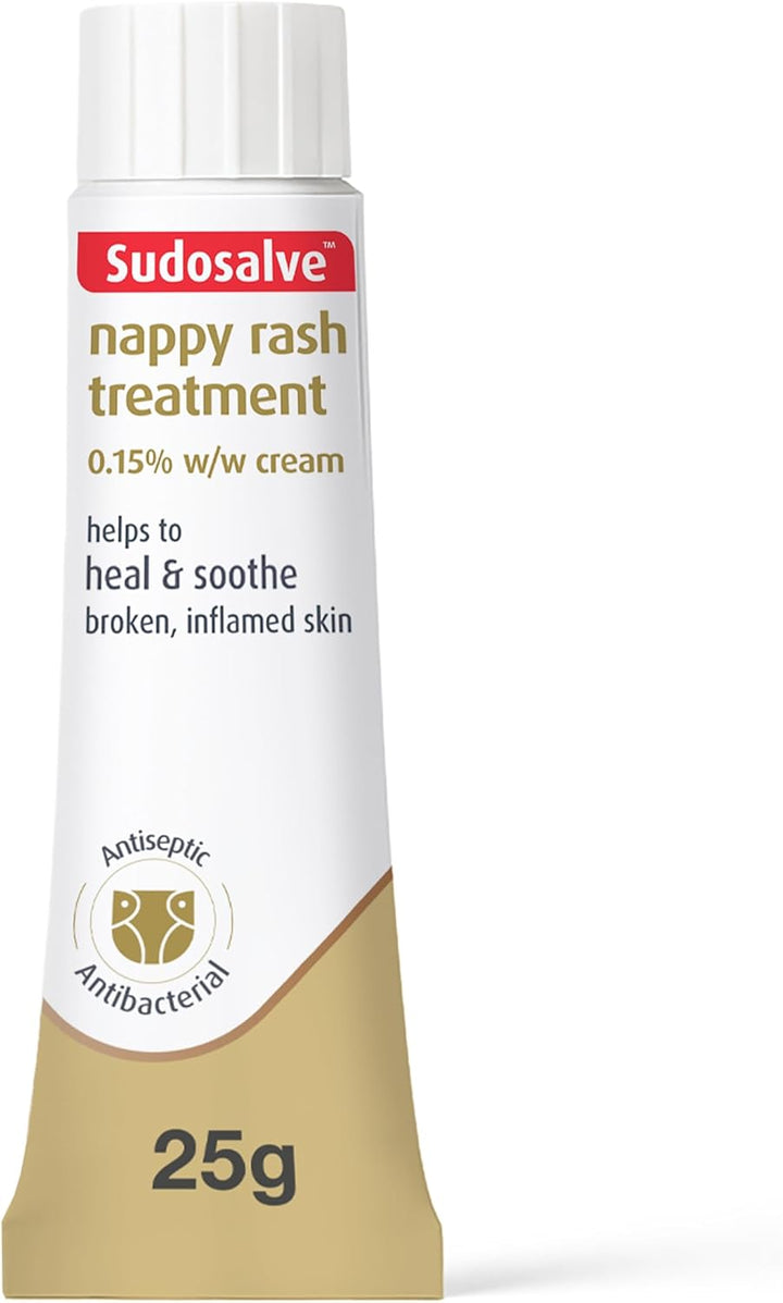 Antiseptic Healing Cream, Zinc Oxide Cream for Nappy Rash, Eczema, Acne, and Minor Burns, 125G (Pack of 1)