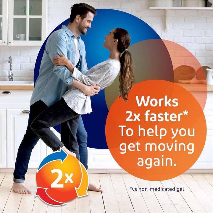 Back & Muscle Pain Relief 1.16% Gel, for Joint Pain Relief, Suitable for Knee Pain & Neck Pain, 100G