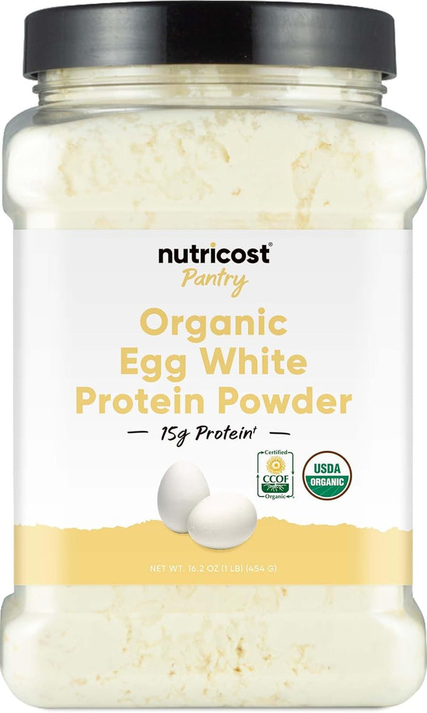 Pantry Organic Egg White Protein Powder (1 LB) - Gmo-Free, Gluten-Free