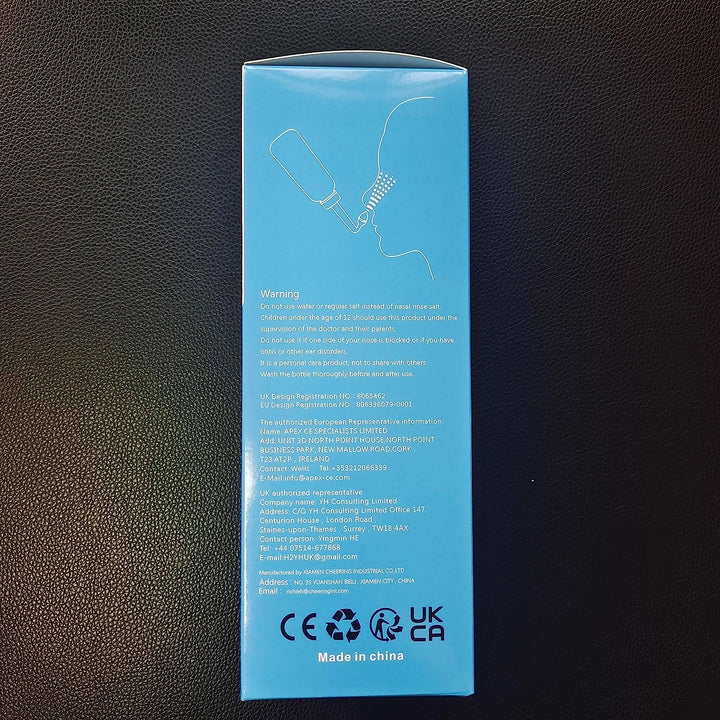 300Ml Nasal Wash Bottle for Nasal Irrigation - Sinus Rinse , Neti Pot