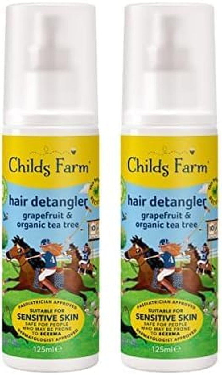 | Kids Hair Detangler 125Ml | Grapefruit & Organic Tea Tree | Detangles & Smooths | Suitable for Dry, Sensitive & Eczema-Prone Skin