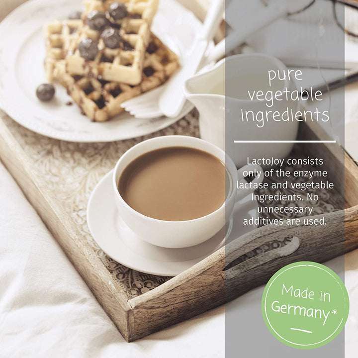 Lactase Tablets | Helps with Lactose Intolerance | Contains 45 Pcs. of Extra-Strength Dose (14,500 FCC) Lactase Enzyme Tablets | 100% Vegan | Supports the Lactose Digestion