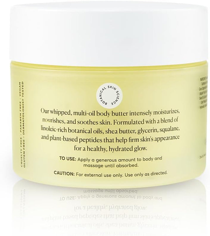 the Glow Getter Whipped Multi-Oil Body Butter, Firming Cream & Body Moisturiser with Shea Butter, 7.7 Fl Oz