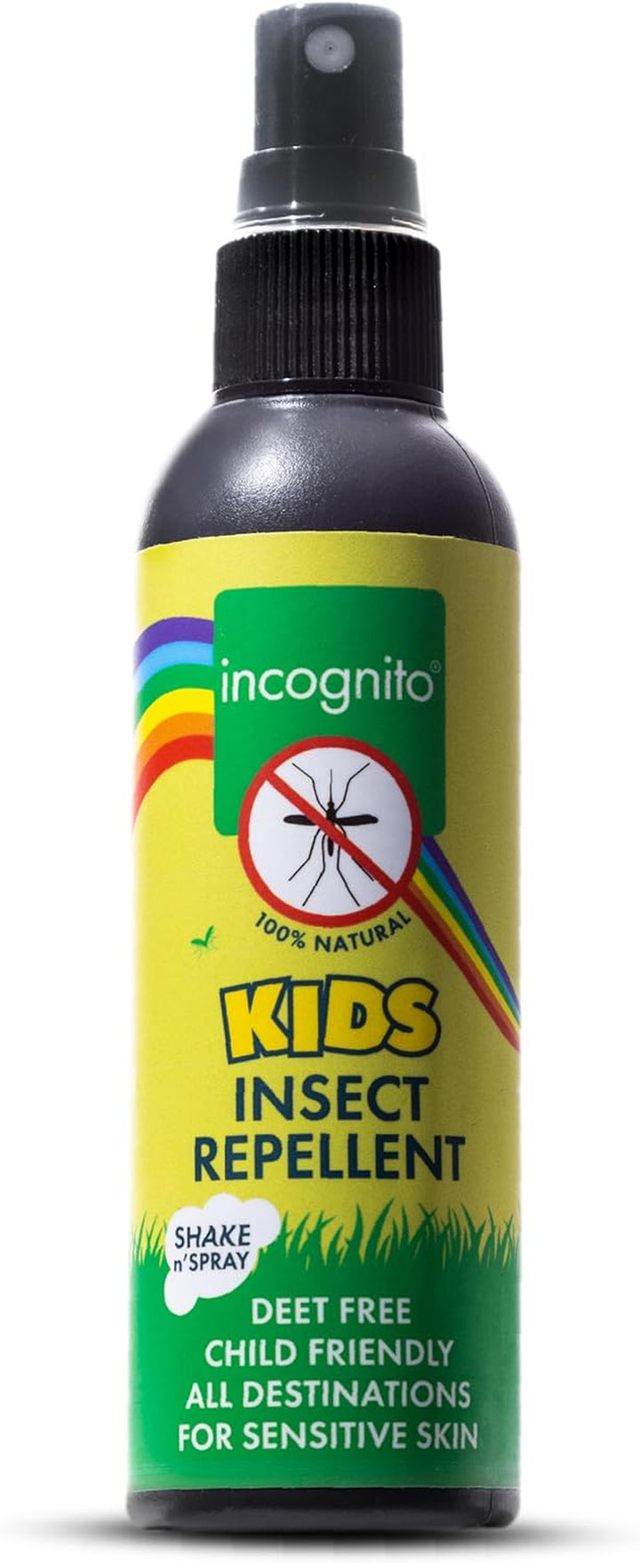 Insect Repellent Spray, 50Ml - Natural DEET Free, Shields from Wide Range of Biting Insects. Clinically Proven Protection from Ticks & Dengue Carrying Mosquitoes, Organic Mosquito Repellent