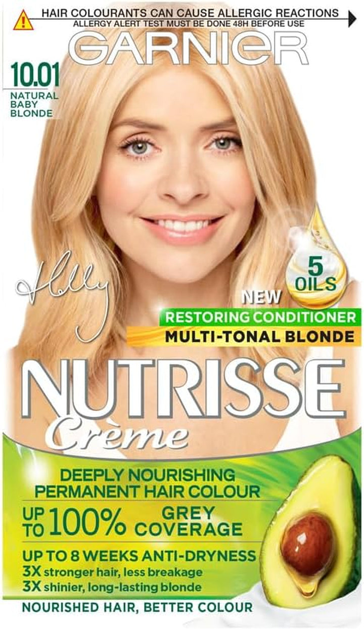 Nutrisse Ultra Crème Vegan Hair Dye, 6 Light Brown. Offers 100% Grey Coverage and Soft, Naturally Beautiful 8-Week Colour. a Gentle, No-Ammonia, Vegan Formula for Luminous, Healthy Hair.