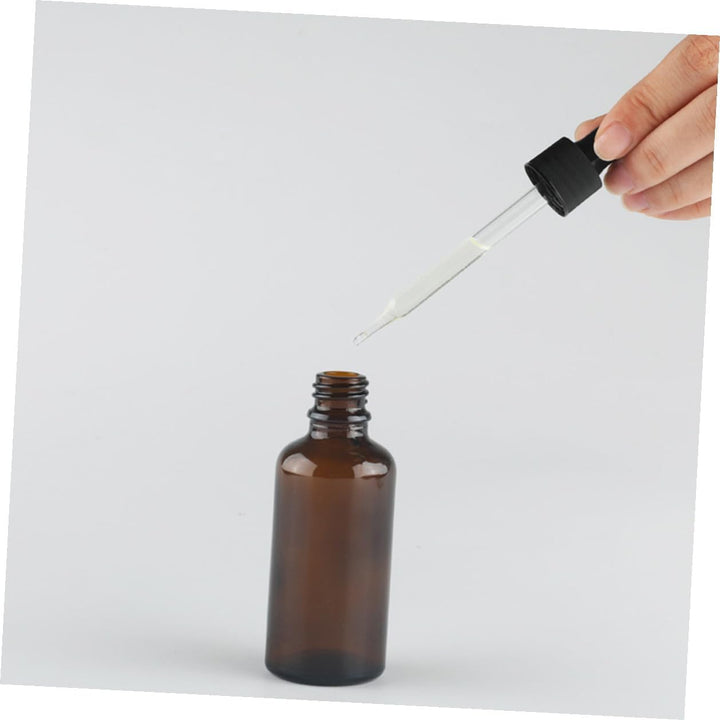 12Pcs Brown Glass Perfume Bottles for Women Essential Oil Storage with Dropper Compact Travel Refillable Aromatherapy Containers Stylish Retro Design for Sample and Daily Use