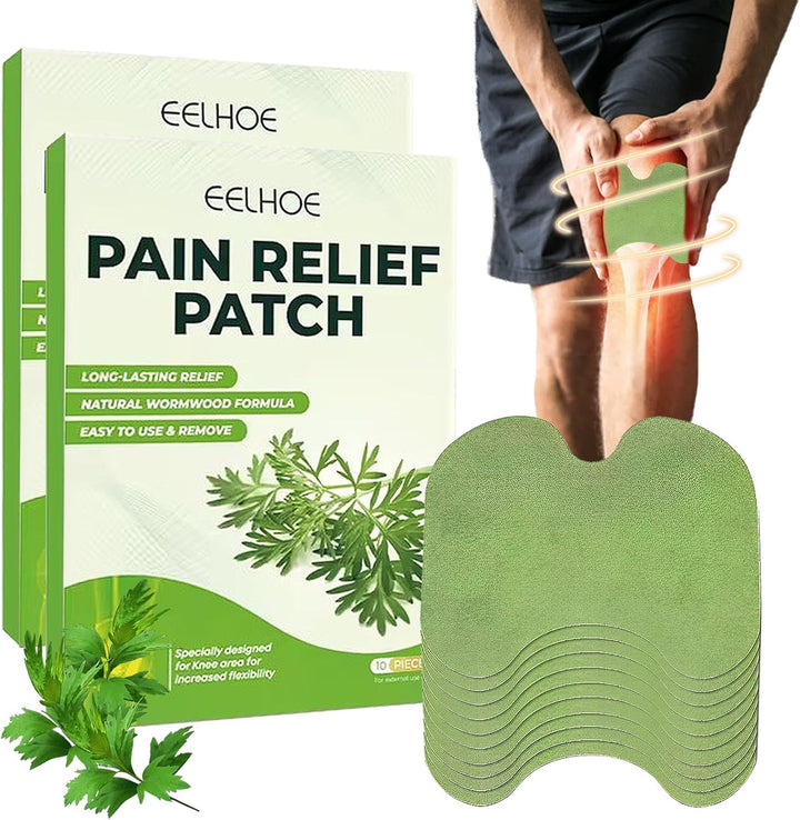 40Pcs Knee Pain Relief Patches,Knee Patches for Pain Relief,Wellness Knee Pain Relief Patches Uk,Knee Pain Relief Patches Relieves Muscle Soreness in Knee, Neck, Shoulder