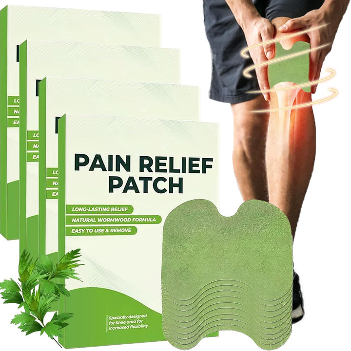 40Pcs Knee Pain Relief Patches,Knee Patches for Pain Relief,Wellness Knee Pain Relief Patches Uk,Knee Pain Relief Patches Relieves Muscle Soreness in Knee, Neck, Shoulder