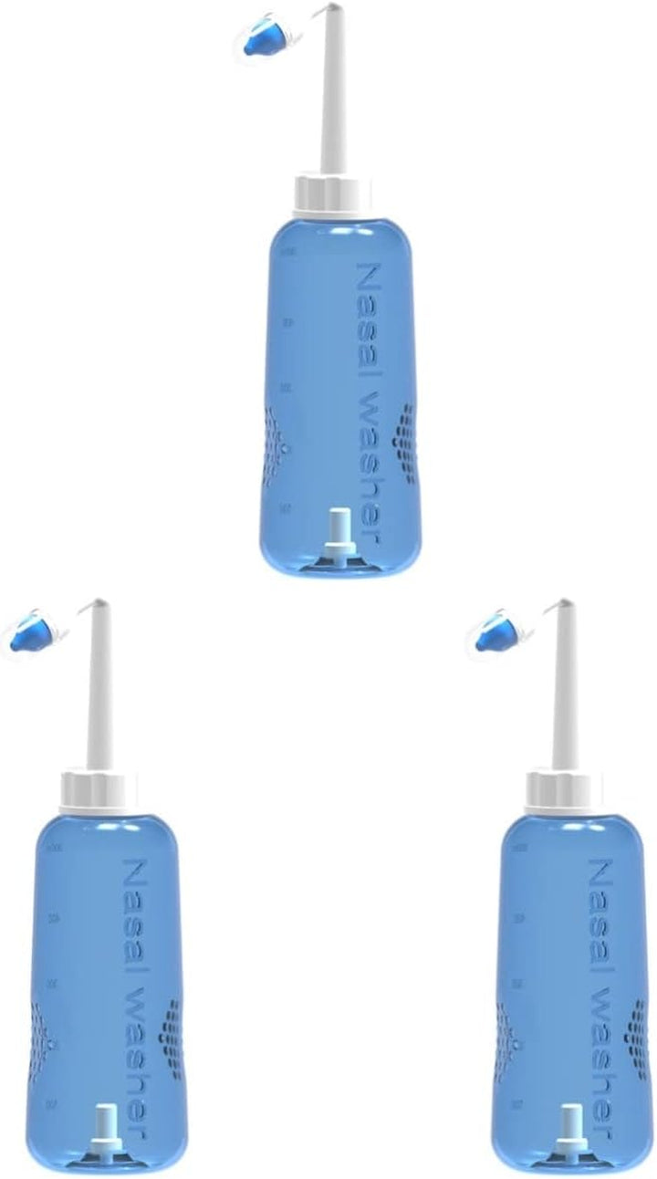 2Pcs Sinus Rinse Bottle Nose Cleaner Nasal Irrigator Nasal Flush Unique Construction