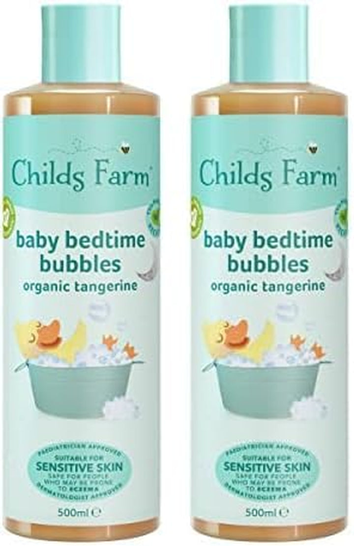 | Baby Bedtime Bubble Bath 250Ml | Organic Tangerine | Gently Cleanses & Soothes | Suitable for Newborns with Dry, Sensitive & Also Safe for People Who May Be Prone to Eczema