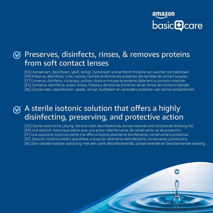 All-In-One Solution for Soft Contact Lenses, 3 X 360Ml