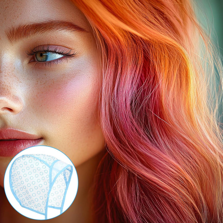3PCS Highlight Cap, Highlight Kit Streaking Highlighting Cap with Holes for Salon Hair Dyeing Hairdressing and DIY Dyeing Hair