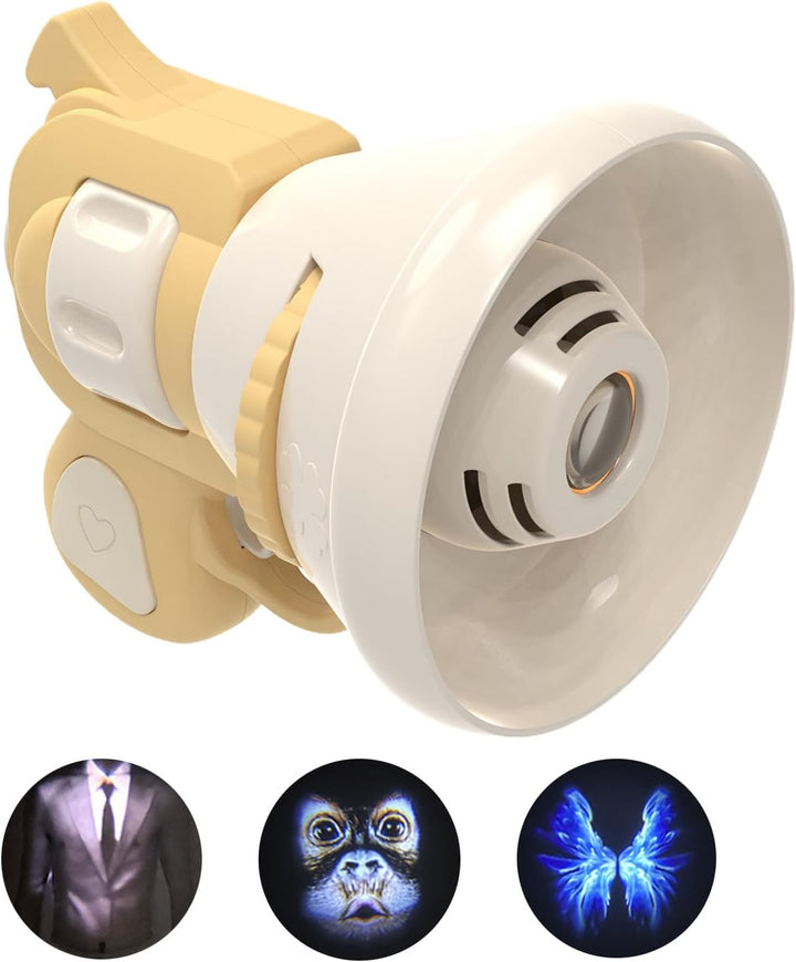 Party Toy, Muscle Man Projector Speaker Device, Compact Fun Entertainment Tool with Sound Light Effects for Friends Outdoor Beach Rain Role Play Camping Gathering Home Celebration Gift Showpiece